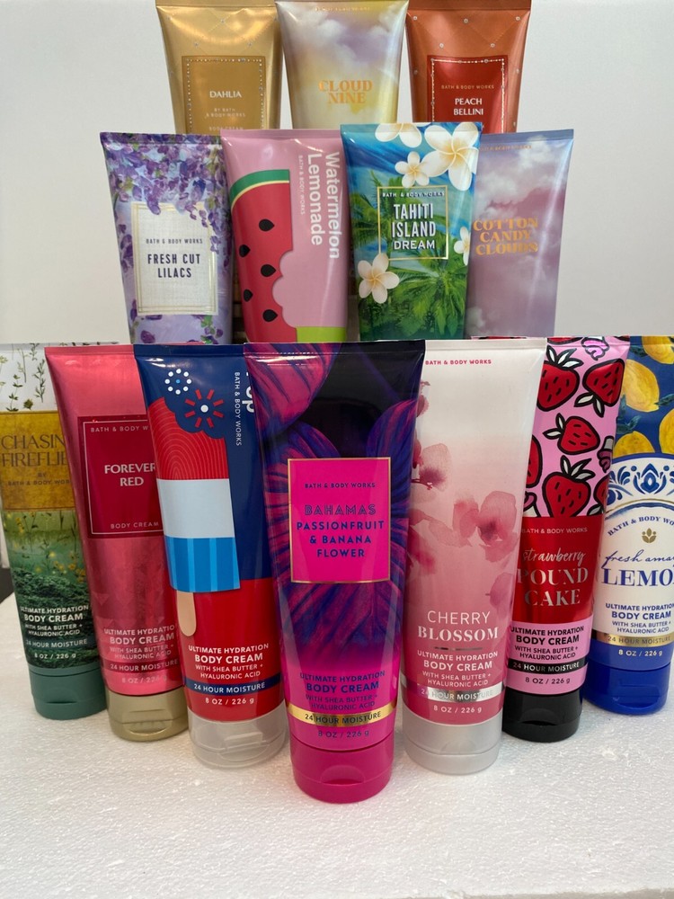 Bath Body Works 8oz Triple Moisture Body Cream Ultra Shea Lotion 24hr Hydration  