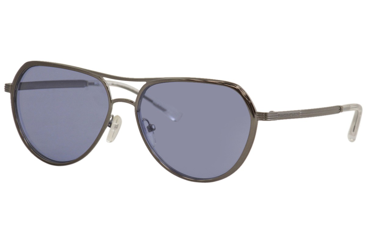 Michael Kors Madrid MK1036 MK/1036 121372 Gunmetal Fashion Pilot