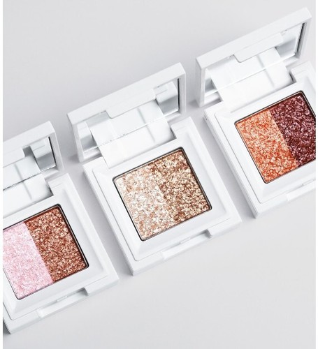 BIOME ACTIVATE Duo Glitter Eye Shadow 1.8g #Radiant Pink VEGAN Eyes Makeup New - Picture 5 of 12