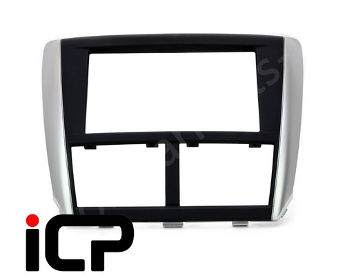 Double Din Conversion Radio Surround Facia Fits: Subaru Impreza 07-14 WRX STi - Picture 2 of 2