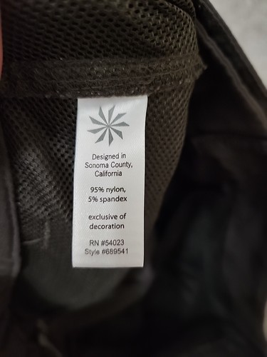 Athleta Nylon Stretch Pants Womens 2 Petite Green Cargo Pocket Hiking - Picture 7 of 8