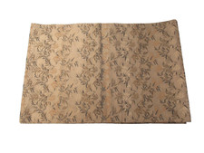 Japanese antique vintage brocade silk Fukuro Obi sash belt Kimono textile