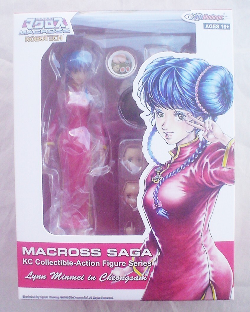 KONAMI MMS TYPE SWAN KYKNOS カラーレジンキット LYNN MINMEI CHEONGSAM Robotech Macross Saga 6