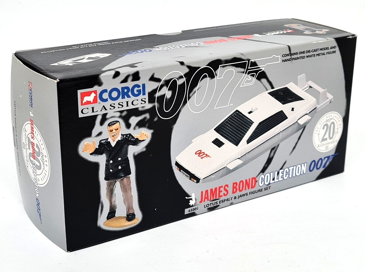 Corgi 65001 007 Lotus Esprit Submarine Jaws Figure James Bond