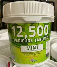 Pedi Spa tablets concentrated salon spa pedicure tablet mint 12500 Bucket