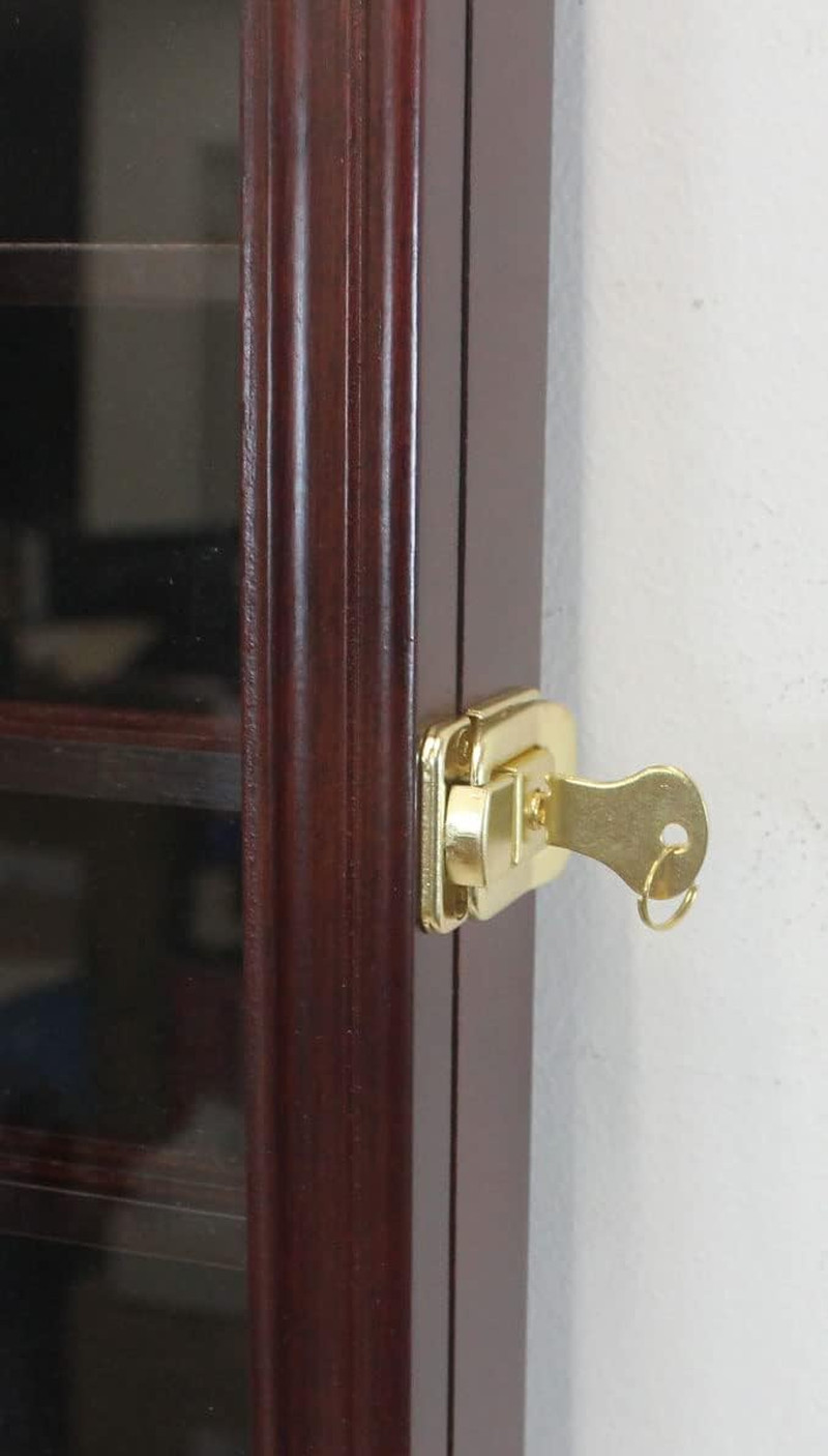 110 Golf Ball Display Case Wall Cabinet Holder Shadow Box Acrylic Door UV Protec