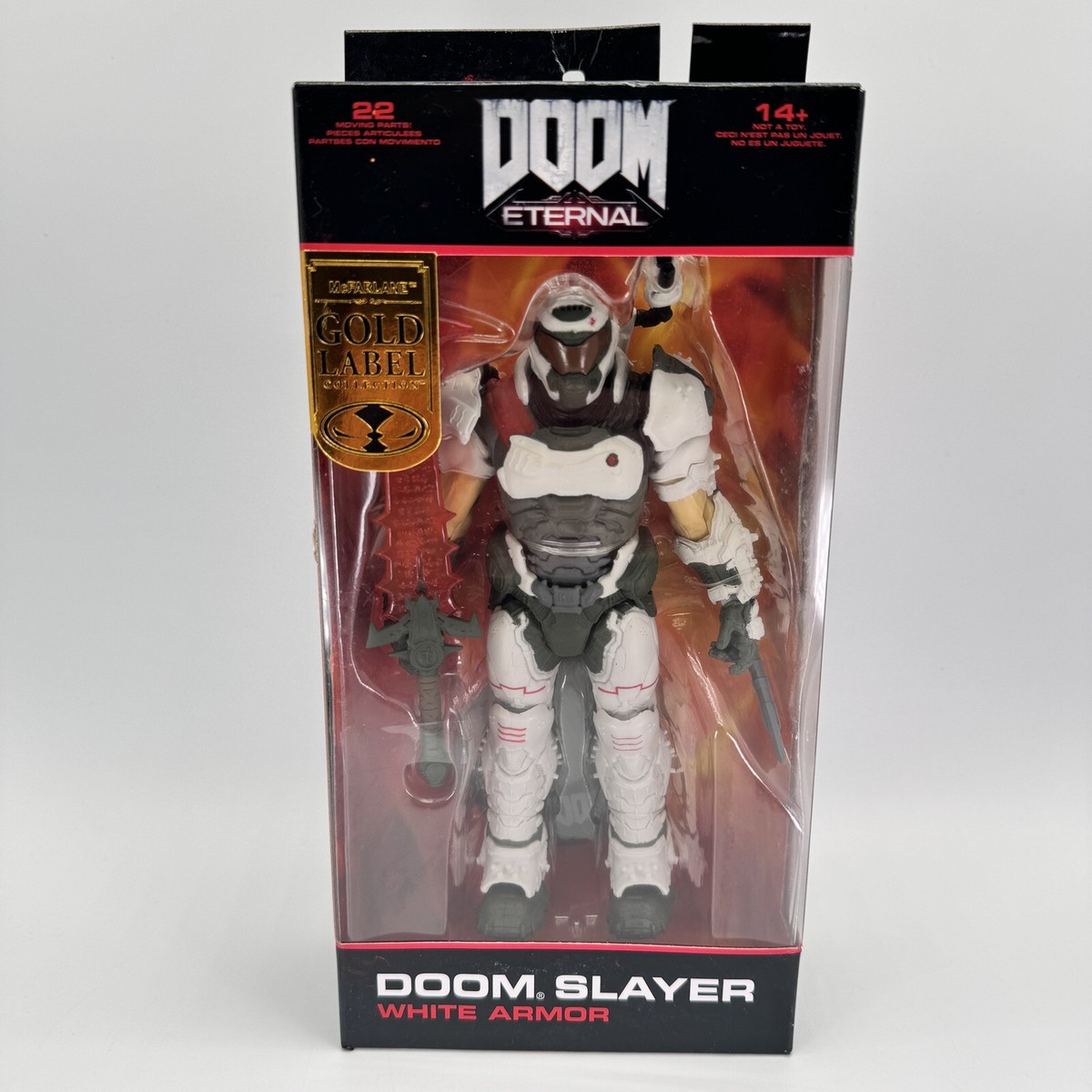 Doom Slayer コレクションフィギュア 2体 セット DOOM Eternal - Doom Slayer Figma Action Figure (re-run) 16cm