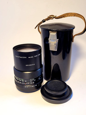 SERVICED M42 Pentacon 1:2,8/135 MC MINT Condition LENS 135mm Meyer Optik Orestor