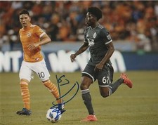 Vancouver Whitecaps Alphonso Davies Autographed Signed 8x10 Photo COA #11