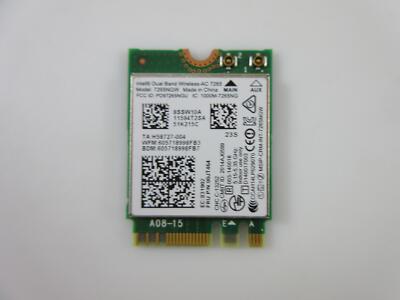 Carte Wi-Fi Intel 7265NGW - Réf. PD97265NG, Occasion En Très Bon état, Pour PC Portable