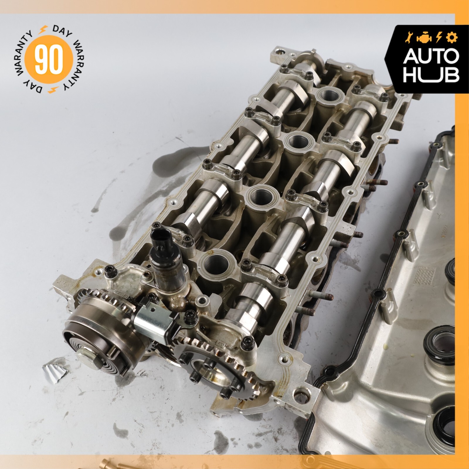 09-19 Maserati GranTurismo M145 4.7L Engine Motor Cylinder Head Left Side 23k