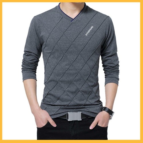 Camisa Para Hombre Sueter Casual Nuevos Tops Camisas Y Suéteres Ropa De  Hombres | eBay