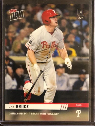 2019 Topps Now 328 Jay Bruce