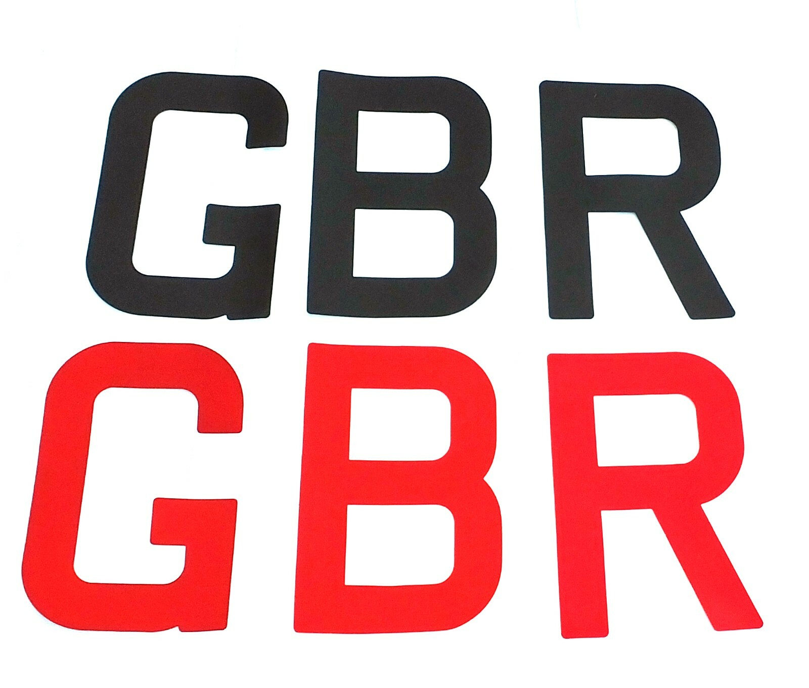 Sail Numbers Self Adhesive 230mm,310mm, Black,Red + White, Blue