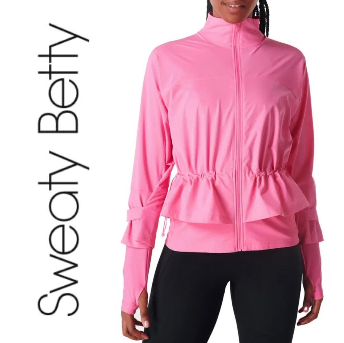 Sweaty Betty ランニング ジャケットM Amazon.com : Sweaty Betty FAST TRACK RUNNING ZIP UP JACKET