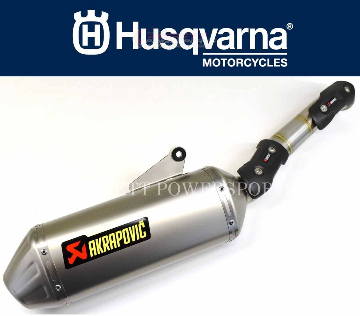 Slip-On Muffler 22-25 Norden 901 Titanium Akropovic Exhaust