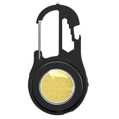 Multi-Functional Mini Keychain Lamp Super Bright Small Flashlight Aluminum Alloy