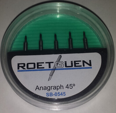 Original Roetguen Anagraph 45° Vinyl Cutter Plotter Blades
