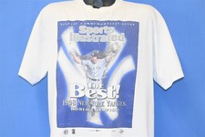 vtg 90s NEW YORK YANKEES WORLD SERIES 1998 SPORTS ILLUSTRATED t-shirt BASEBALL L