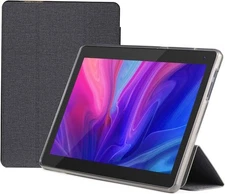 COOPERS Tablet Case for CP10 Computer Tablet, Stand Folio Cover 10 black 