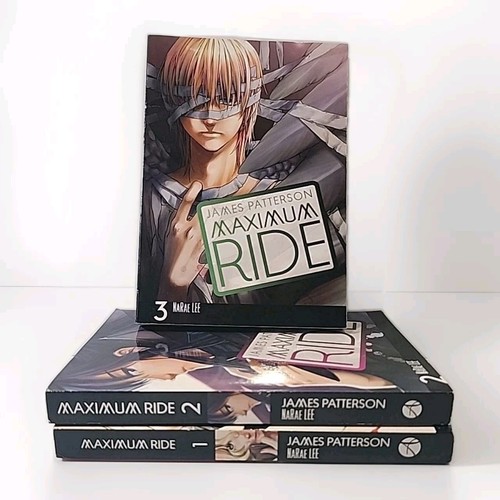 Maximum Ride By James Patterson Volume 1 2 3 Manga - Picture 1 of 5