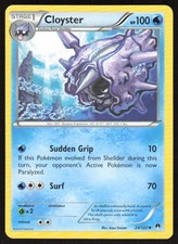 Pokemon Cloyster Uncommon 24/122 XY - BREAKpoint LP