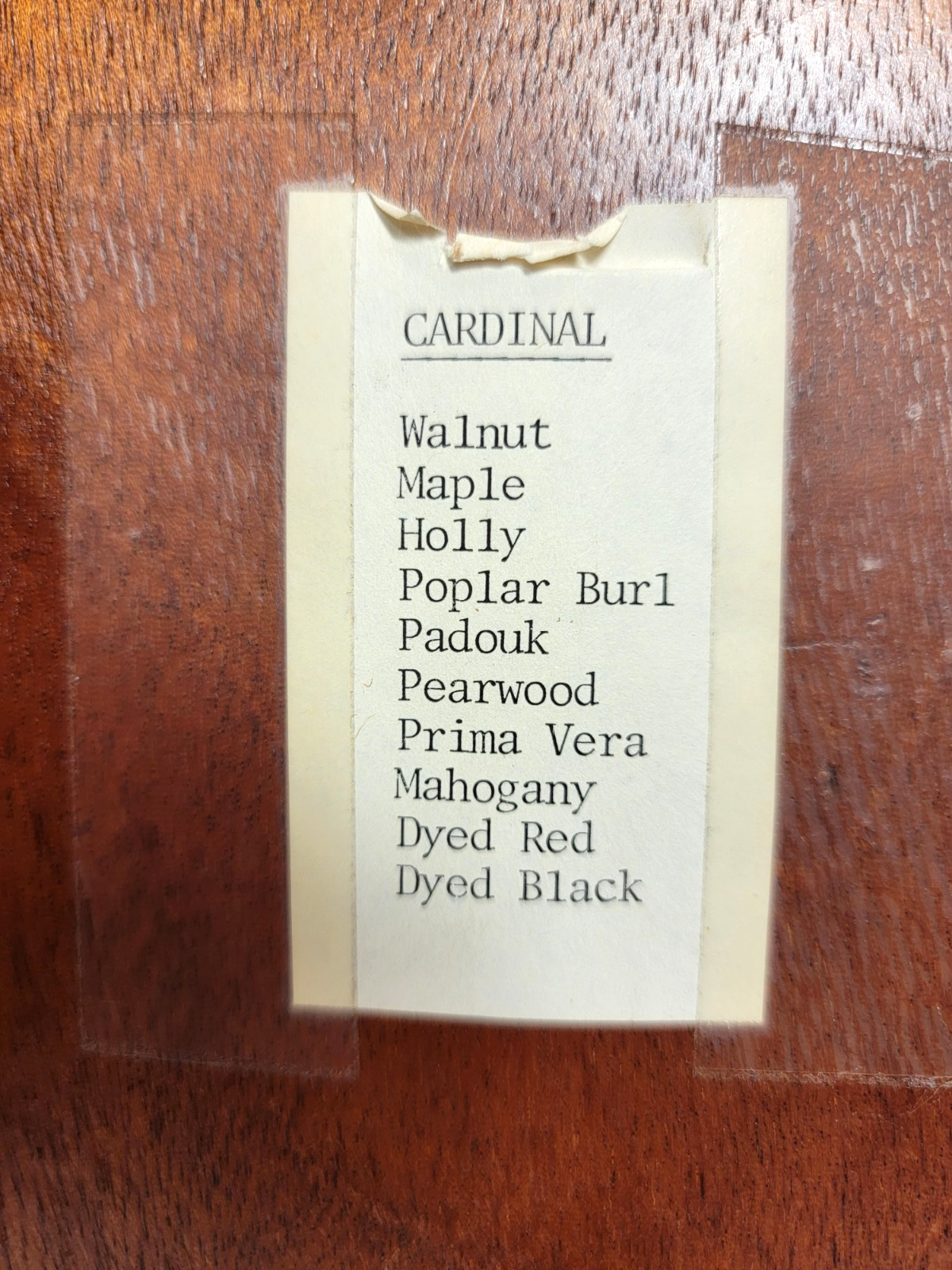 VTG Handmade Wood Inlay Marquetry Cardinal Wall Hanging 11.5" x 14.5" Thornhill