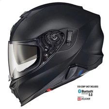 NEW Scorpion EXO T520 Motorcycle Street Helmet W/EXO-COM Bluetooth Kit Sz. Large