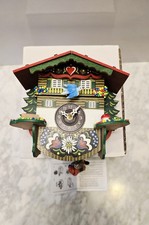 Black Forest Mini Chalet Cuckoo Clock - Made in Germany – Quartz, New in Box