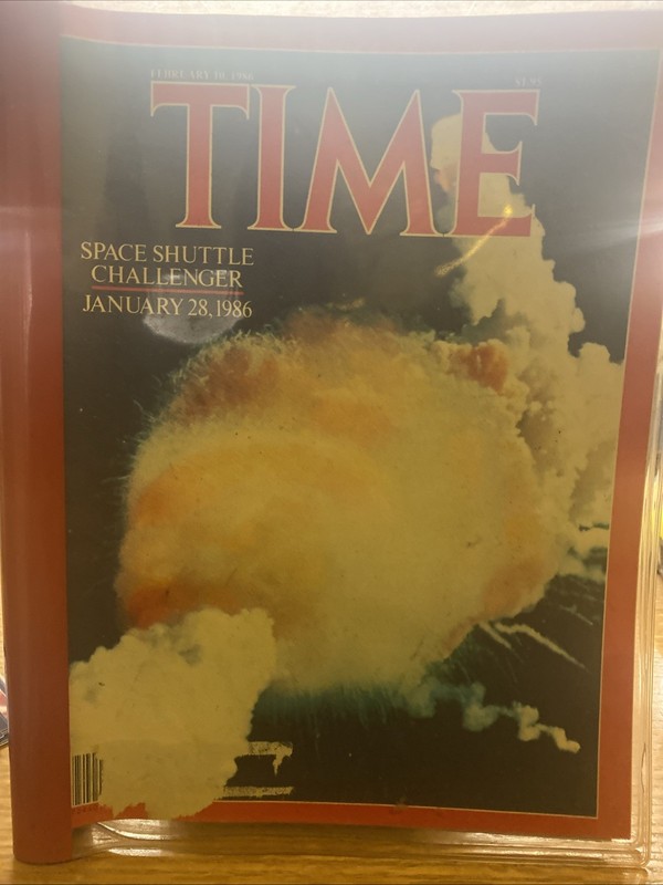 Time Magazine February 10, 1986, Space Shuttle Challenger NASA