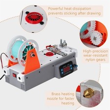 3D Printer Filament Desktop PET Recycler Extruder DIY Filament Maker Machine