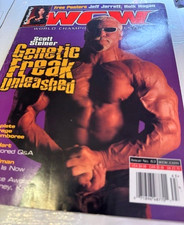 WCW Magazine July 2000 Scott Steiner Bret Hart Jeff Jarrett Vintage- Free Ship