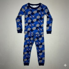 Hanna Andersson Blue Star Wars Print 2 Piece Long Sleeve Pajamas 150/ 12