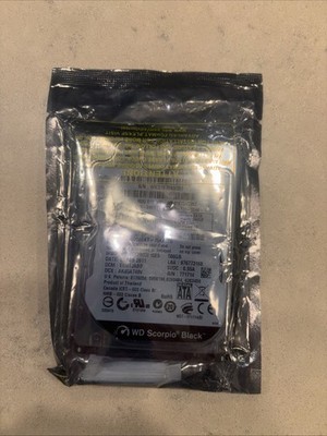 Western Digital WD5000BEKT SATA HDD 2.5'' Hard Drive 500GB - WIPED