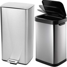 30L & 50L Kitchen Bin, Auto Open, Motion Sensor, Pedal Bin, Rubbish Soft Close