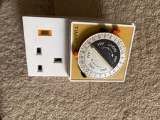 OLD FASHIONED 24 HOUR TIMER  BY TIMAC. MADE IN ENGLAND- POST FREE.