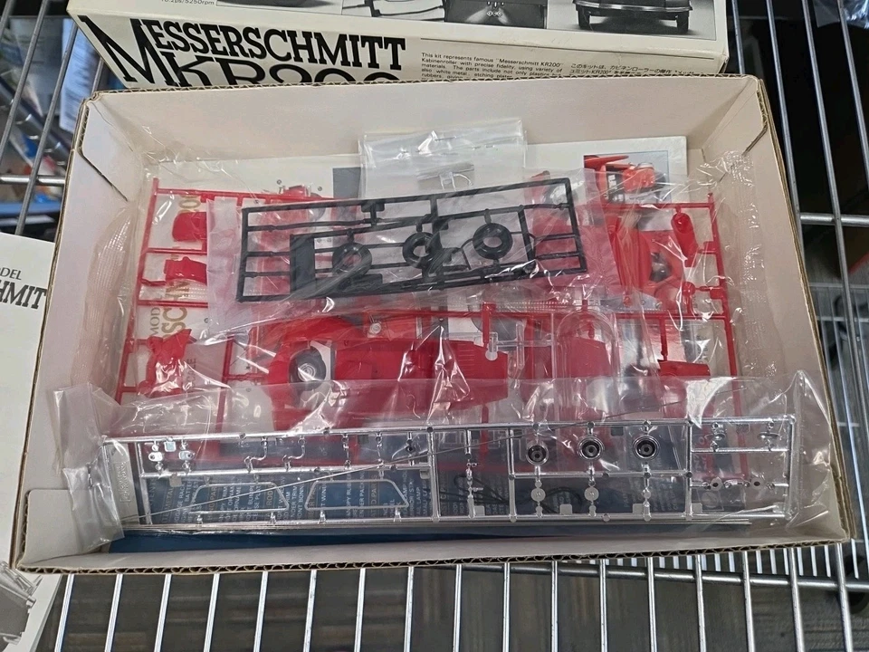 Kit de coche modelo Messerschmitt KR200 1/24 vintage Gunze Sangyo High Tech modelo #20 Foto 2 de 3