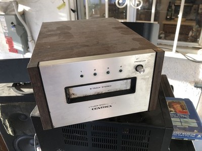 Centrex TH-30 8-Track Stereo Player   For Parts/Repair Sort of works