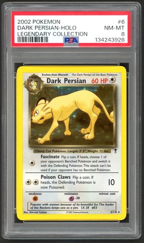 Dark Persian graded PSA 8 for sale on eBay