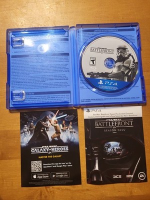 PS4 Playstation 4 VR Star Wars Battlefront Ultimate Edition READ