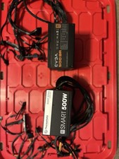 EVGA 500  BR 500W ATX Power Supply Unit 80 Plus Bronze SATA PCIe PSU