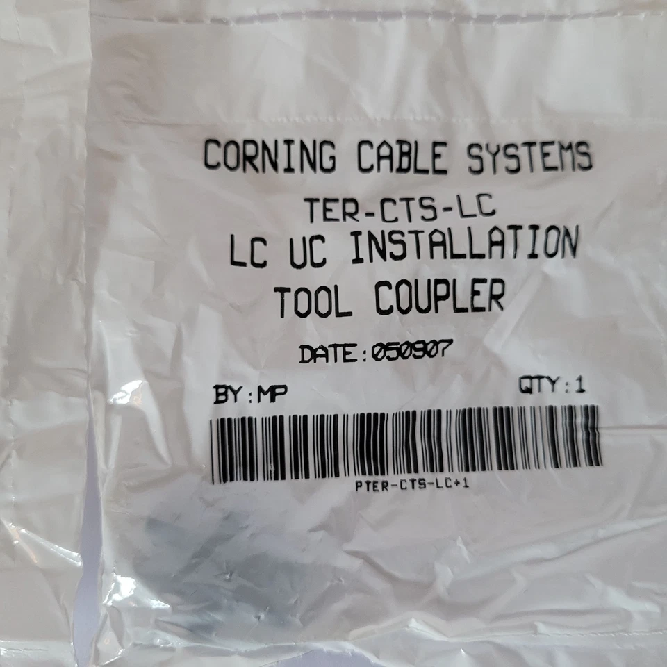 NOS 9 Corning Cable Fiber TER-CTS-SC, ST, LC  UC Install Tool Couplers Unicam - Image 3 of 4