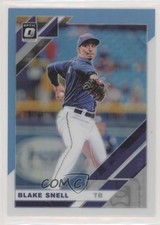 2019 Panini Donruss Optic Carolina Blue & White Prizm Blake Snell #181 n1u