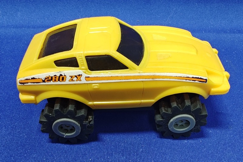 Schaper Stomper Datsun 280ZX Hill Hustlers Yellow 4x4 Vintage Toy 1980s