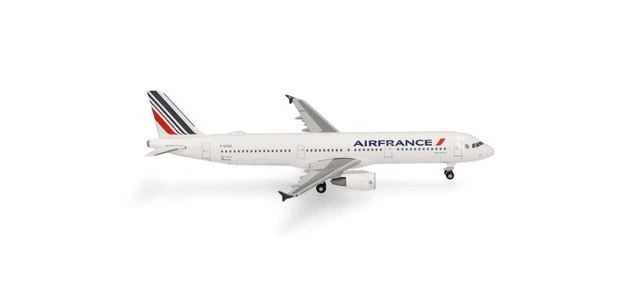 Herpa 539111 Avion Air France A321 Airbus Métal Coulé 1 500