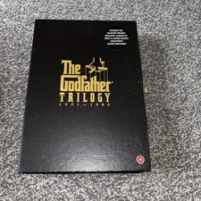 The Godfather Trilogy 1901-1980 VHS Box Set 1992 6 Tapes Book Case