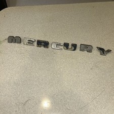 1956 Mercury M-100 M100 Truck Hood Emblem Letters Canadian 1953 1954 1955 Fomoco 1956 Mercury M-100 M100 Truck Hood Emblem Letters Canadian 1953 1954 1955 Fomoco