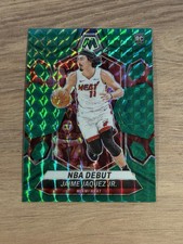 2023-24 Mosaic - NBA Debut Jaime Jaquez Jr. #267 Green Mosaic Prizm (RC)