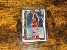 Alijah Martin Topps Holiday Auto H199 Rookie Card 2025-26 Raptors Winter Rc NBA