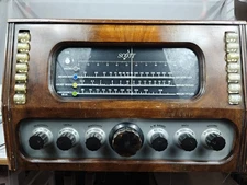 SCOTT 800B  Reciever Chasis in working order/ TUBES / CABLES  / GOOD GLASS